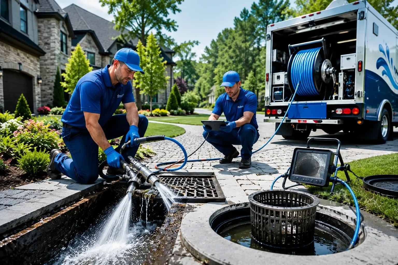 Local outdoor drain cleaning professionals in Greenfield, OH